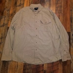 Midway USA Mens Tan Fishing Shirt XL Tall